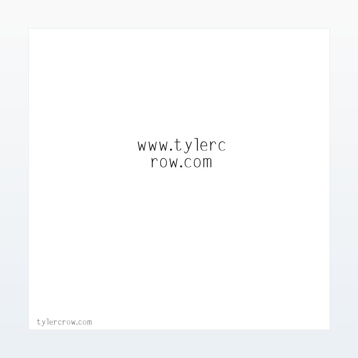 Products - www.tylercrow.com - Home 方图